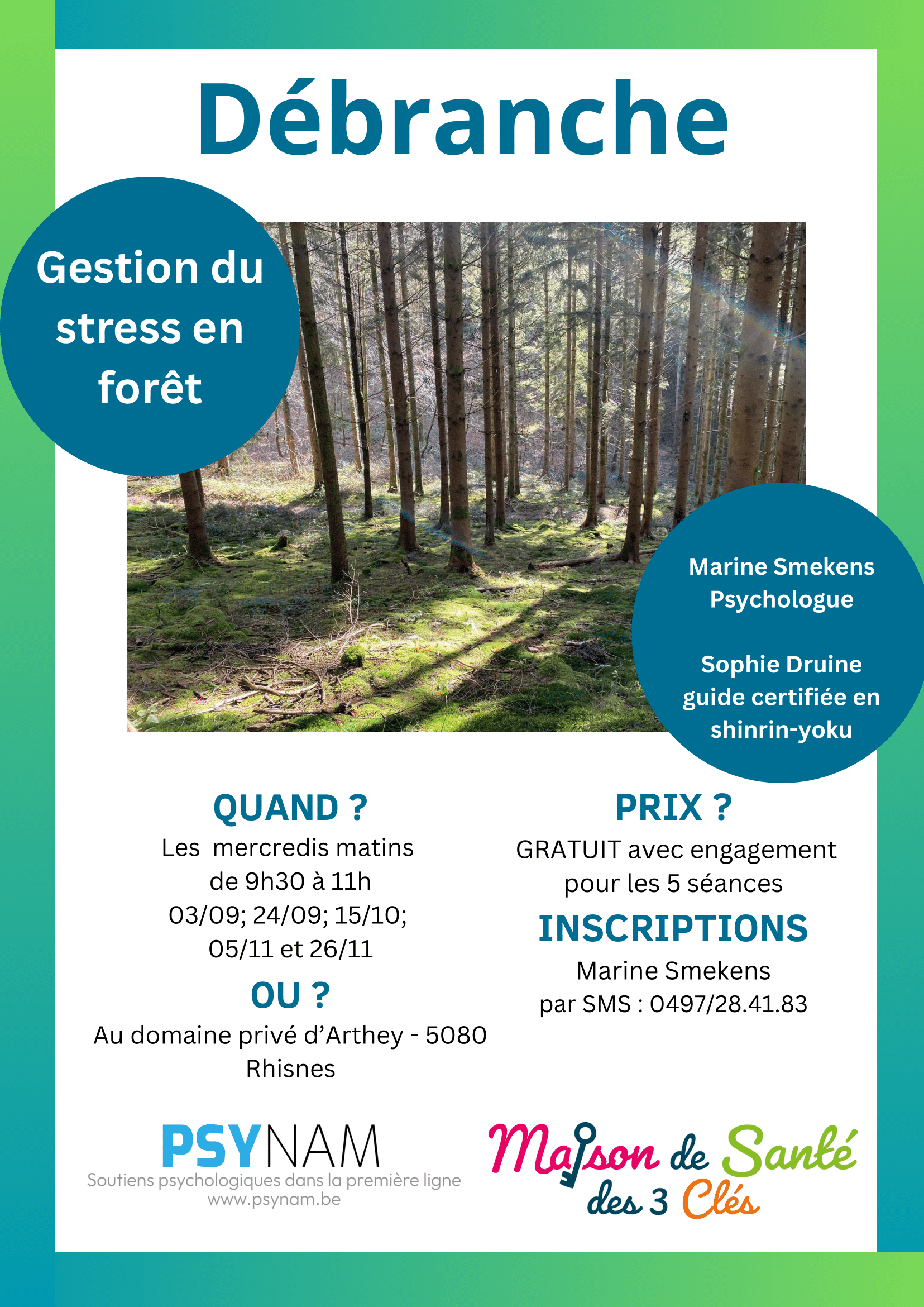 Débranche. Gestion du stress en forêt