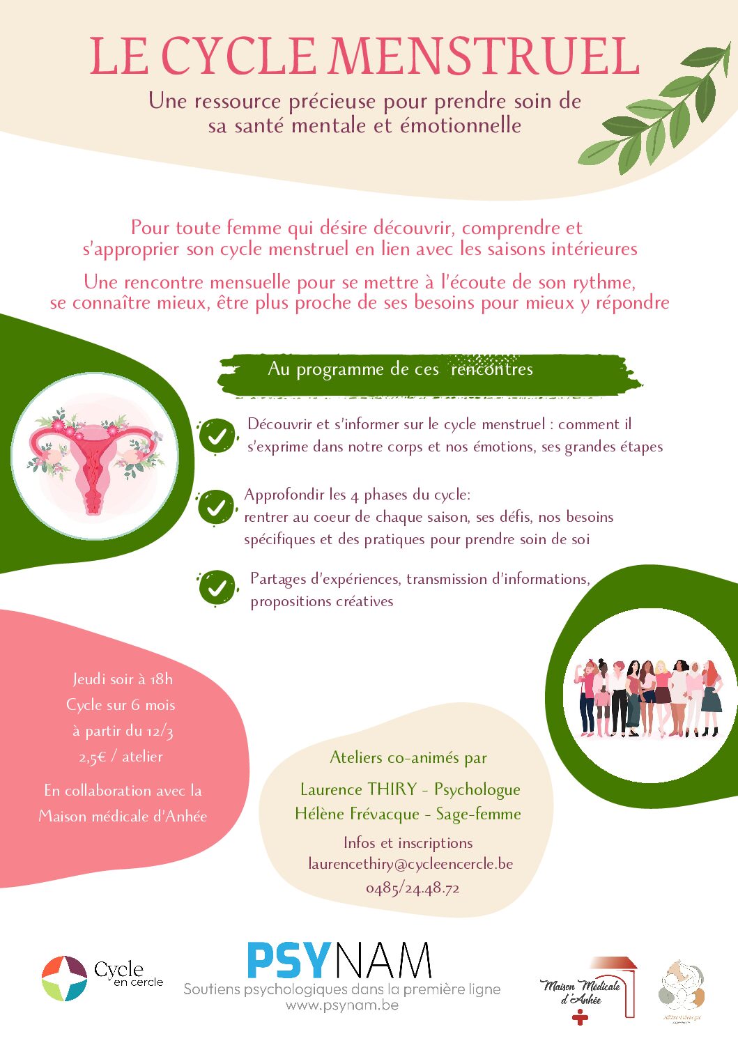 Le cycle menstruel, une ressource précieuse pour prendre soin de sa santé mentale et émotionnelle