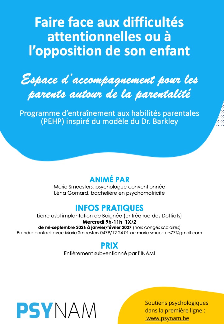 Faire face aux difficultés attentionnelles ou à l’opposition de son enfant