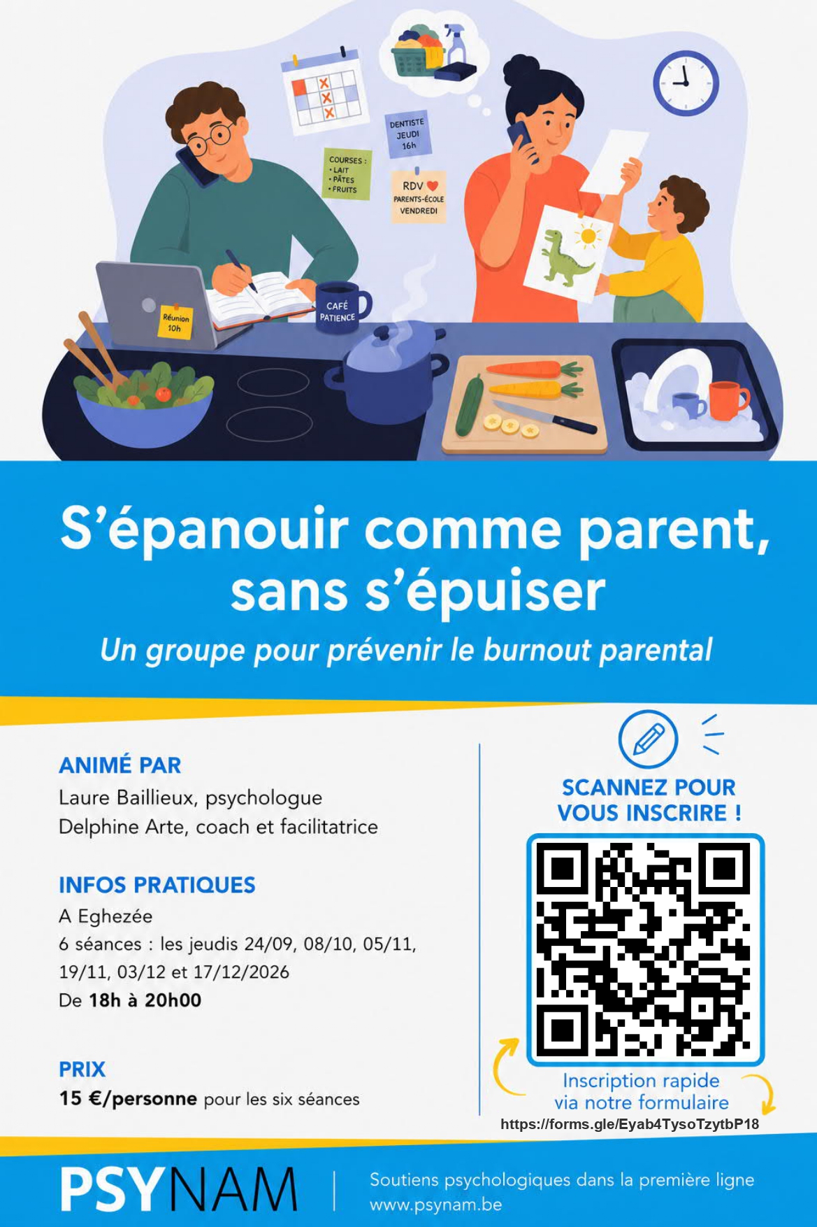 S'épanouir comme parent, sans s'épuiser