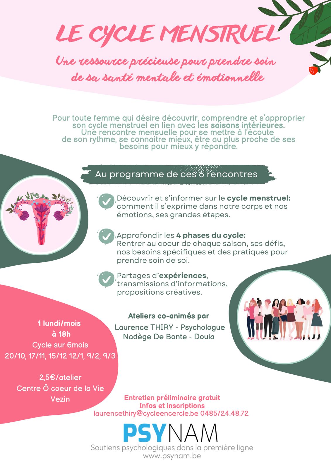 Le cycle menstruel, une ressource précieuse pour prendre soin de sa santé mentale et émotionnelle