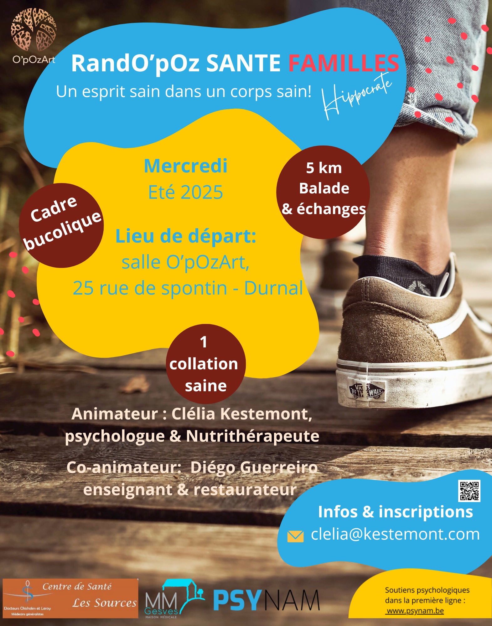Rando'pOz Santé familles - marcher pour se reconnecter!